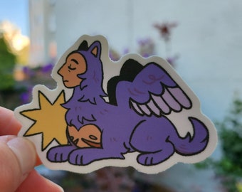 Trans Sphinx Sticker
