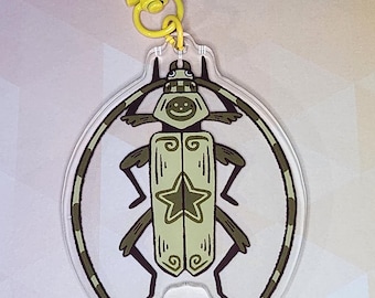 Smiling Bug Keychain
