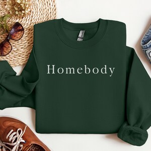Homebody Sweatshirt, Introvertierter Pullover, Geschenk für sie, Geschenk für ihn, Homebody Hoodie