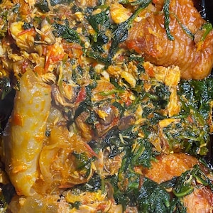 Efo Riro Soup | Nigerian Dish | African Soup | Meal Prep | Spinach Soup