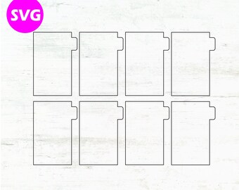 Business Card Jig SVG: 100mm x 60mm Template (Digital Download)