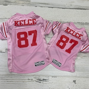 Kelce Dog Football Jersey (jerseys run small please measure so you won’t be disappointed)