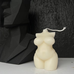 Female Body Candle, Goddess Candle, Neutral Candles, Home Decor, Minimalist