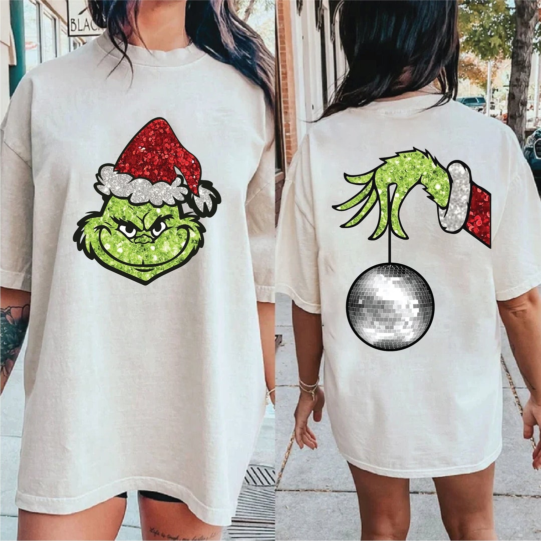 Glitter Grinch Hand Png Grinch Pngchristmas Svg Png Funny - Etsy