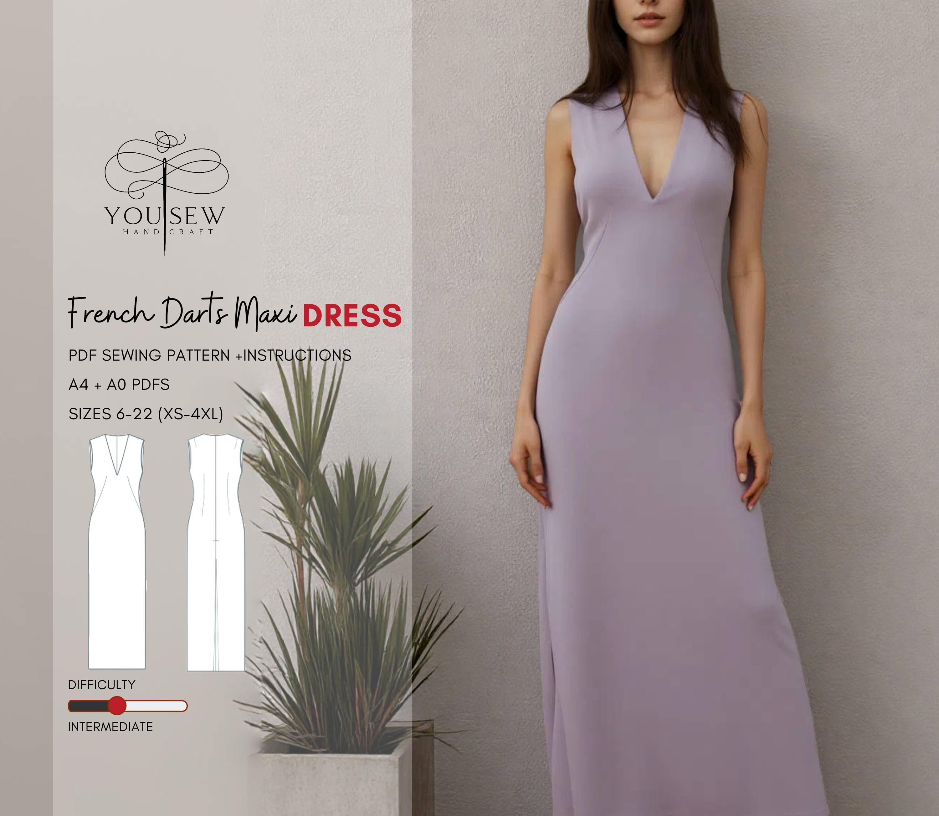 Layered Maxi Dress - Etsy