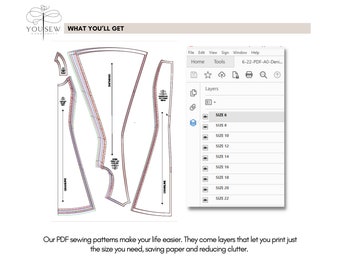 slim fit dress slacks Vogue Pattern V9182 Misses' Button-Down, Flared-Skirt Dresses 9182