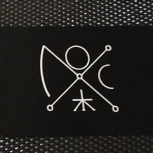 Double sided Venus Attraction Talisman Card