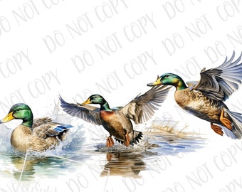 Mallard duck hunting PNG, Hunter Sublimation Design, Ducks Flying Digital Download, Mallard Ducks Hunting PNG Country Boy Girl Sublimation