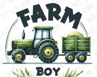 Ragazzo di fattoria png, trattore verde PNG, bracciante agricolo sublimazione, agricoltura per ragazzi PNG, ragazzo di campagna png, vita in fattoria sublimazione fattoria fattoria