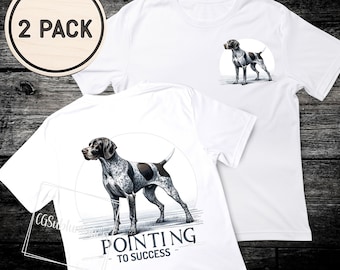 Hunting Dog PNG, Pointer Dog Sublimation Digital Download Duck Hunter PNG, Little Hunter Duck Hunting Deer Hunting GSP Hunter Dog png 2-Pack