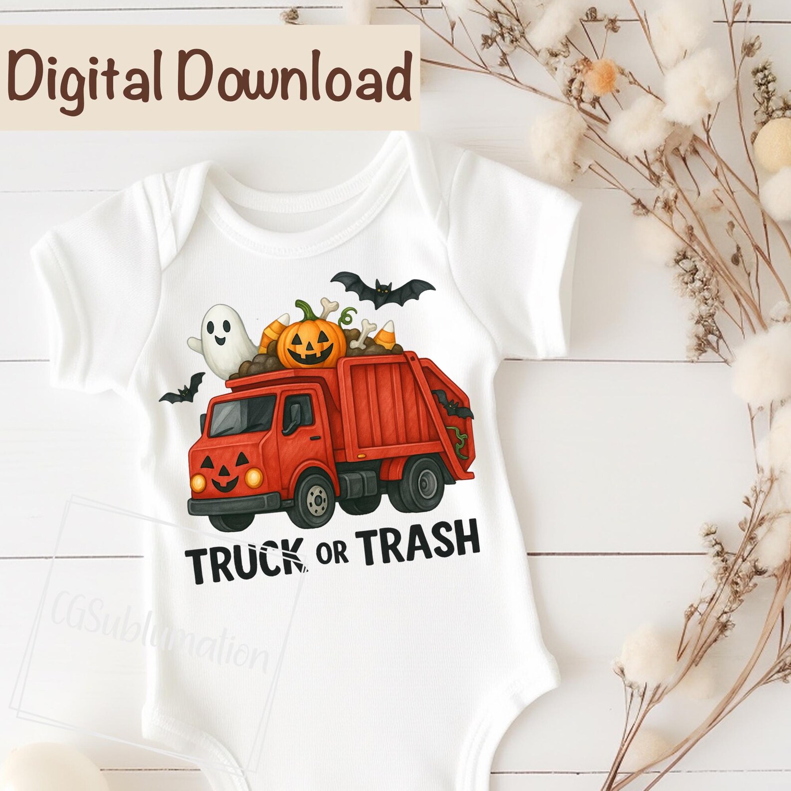 Garbage Truck Halloween PNG | Trash Truck Halloween Png | Trucks ...