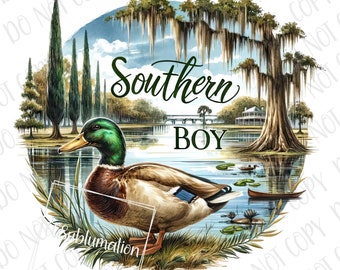 Southern Boy png, Hunting PNG, Duck Hunting Sublimation, Mallard Ducks PNG, Cute Southern Baby png, Duck Hunting Baby Western Hunter Boy PNG