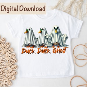 Duck Duck Ghost Halloween PNG | Halloween Duck Hunting Sublimation PNG | Spooky Duck Hunting Ghost Design | Halloween Duck PNG | Ghost Duck