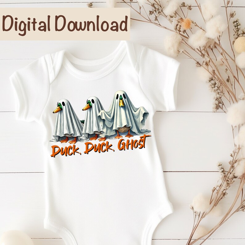 Duck Duck Ghost Halloween PNG | Halloween Duck Hunting Sublimation PNG | Spooky Duck Hunting Ghost Design | Halloween Duck PNG | Ghost Duck