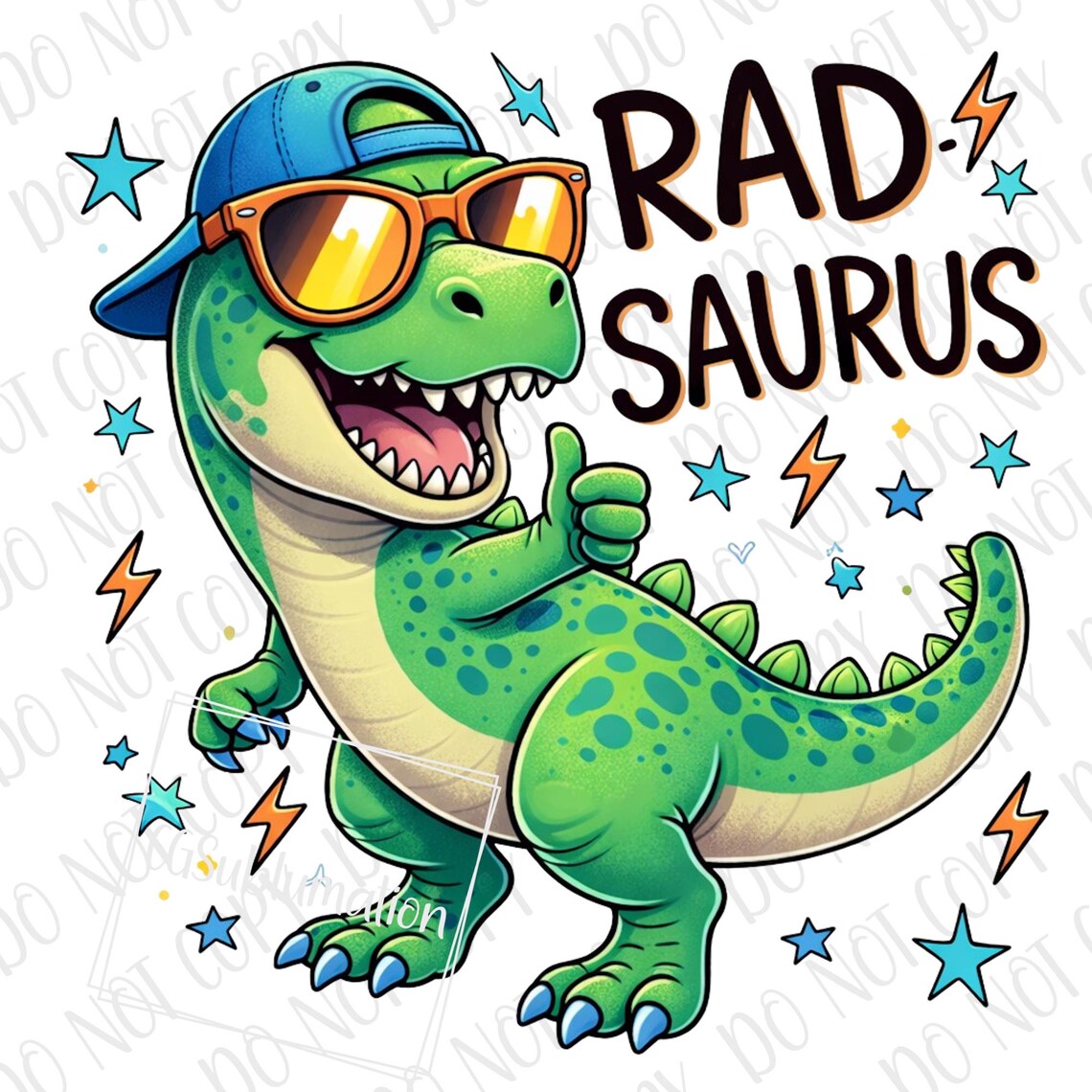Rad Rax Dinosaur Sticker T-rex Dinosaur for Boys PNG Rad Saurus PNG, Funny Radsaurus Dinosaur ...