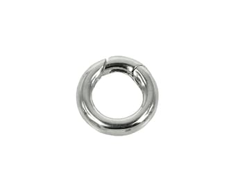 Round Spring Clasp in Sterling Silver 15mm   CL476