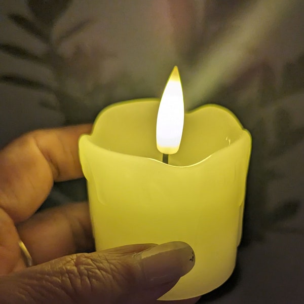 Flameless Votive Candle, the Candlebox companion