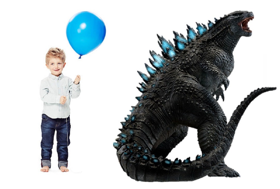 Godzilla Birthday Party Cardboard Cutout Life Size Stand Sign Etsy