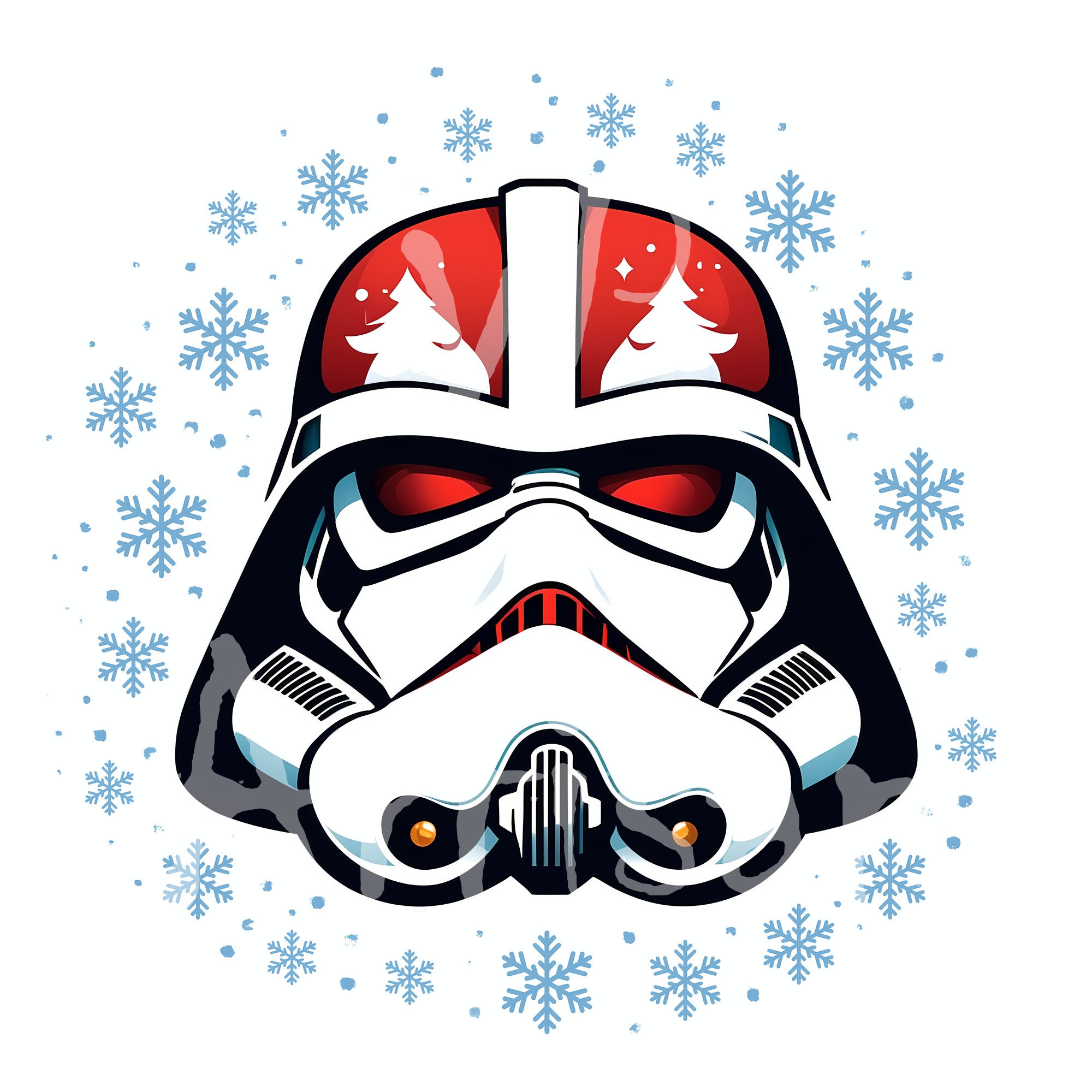 Christmas Star Wars Clipart. Christmas Clipart. Christmas Card Idea
