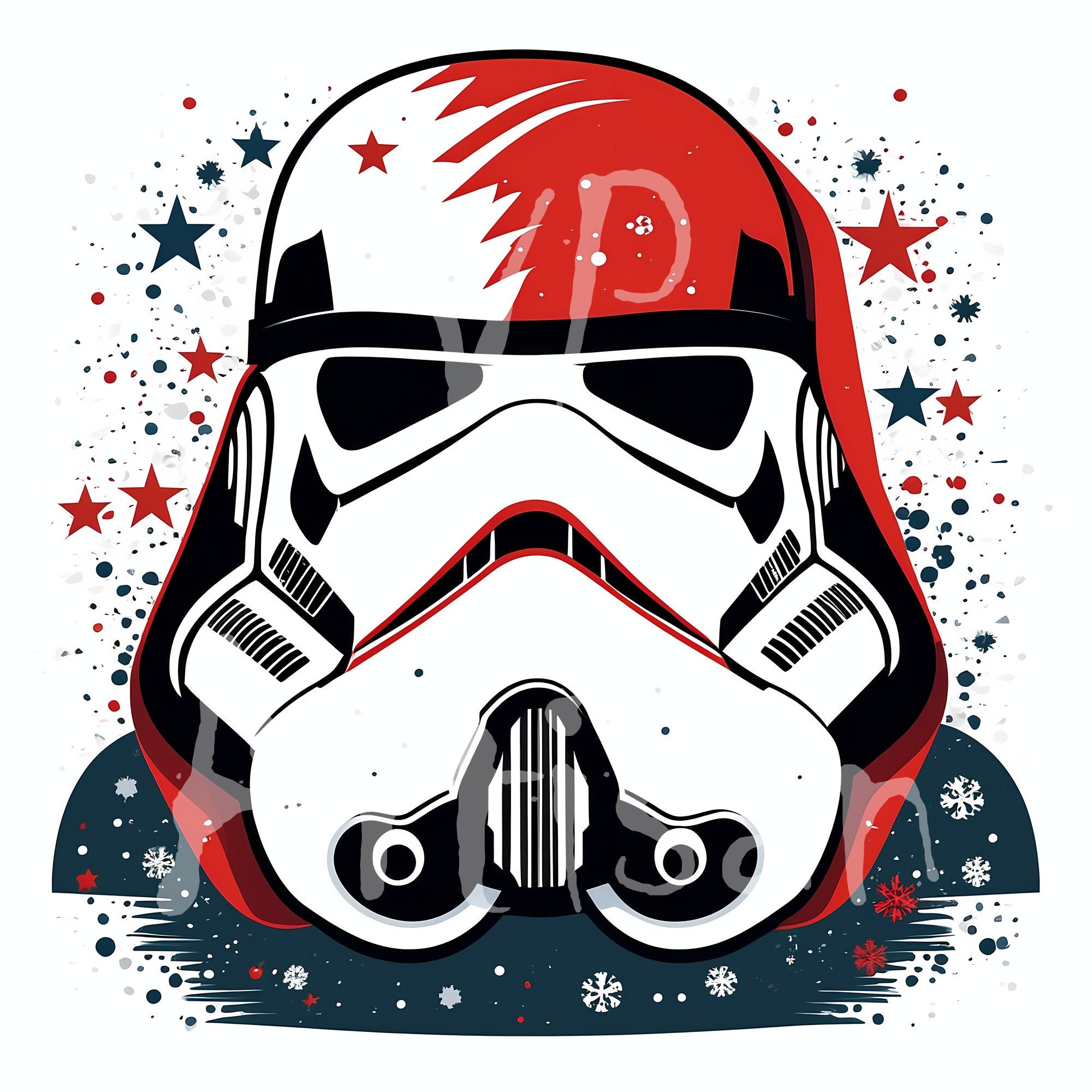 Christmas Star Wars Clipart. Christmas Clipart. Christmas Card Idea