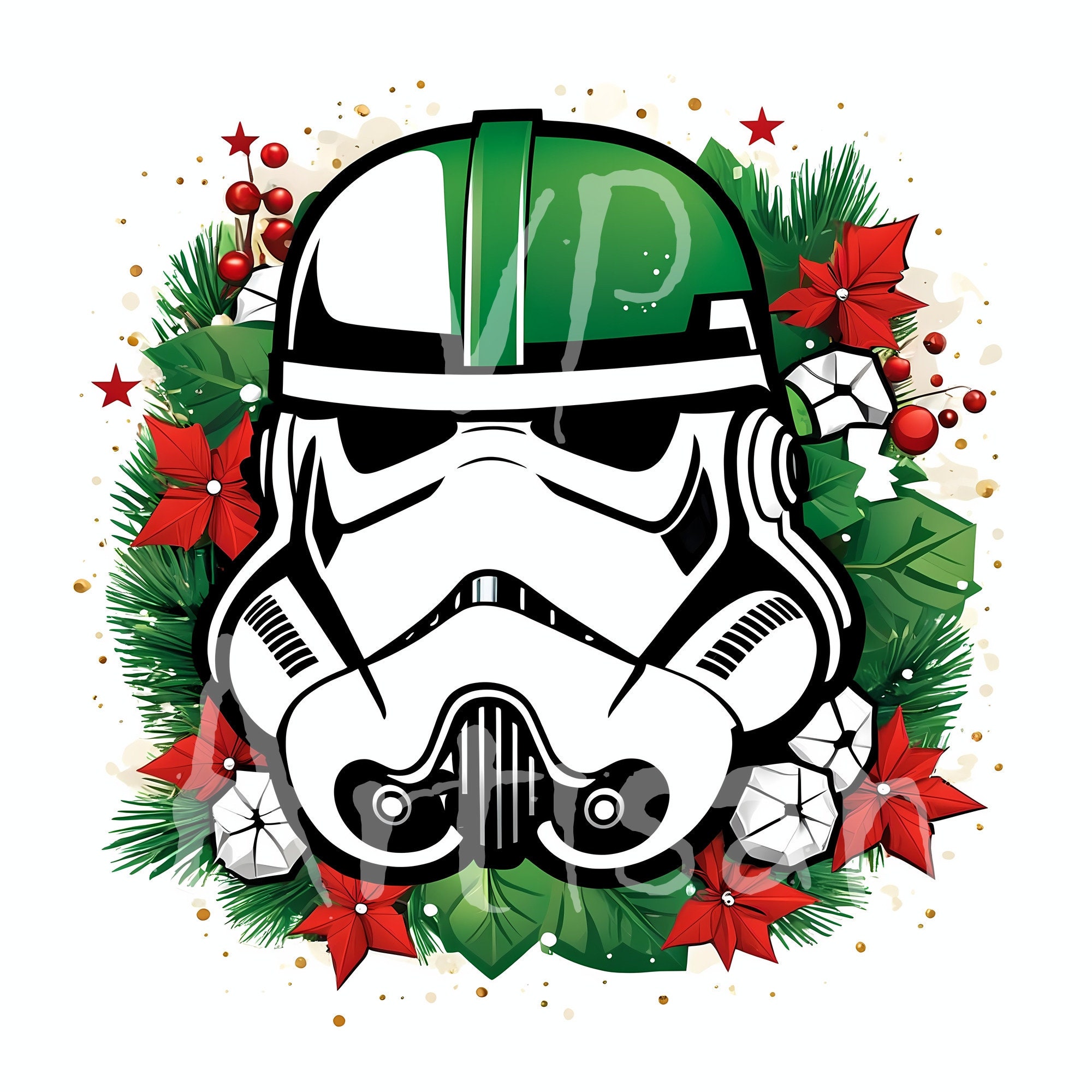 Christmas Star Wars Clipart. Christmas Clipart. Christmas Card Idea