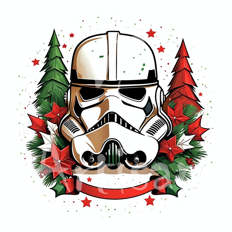 Christmas Star Wars Clipart. Christmas Clipart. Christmas Card Idea ...