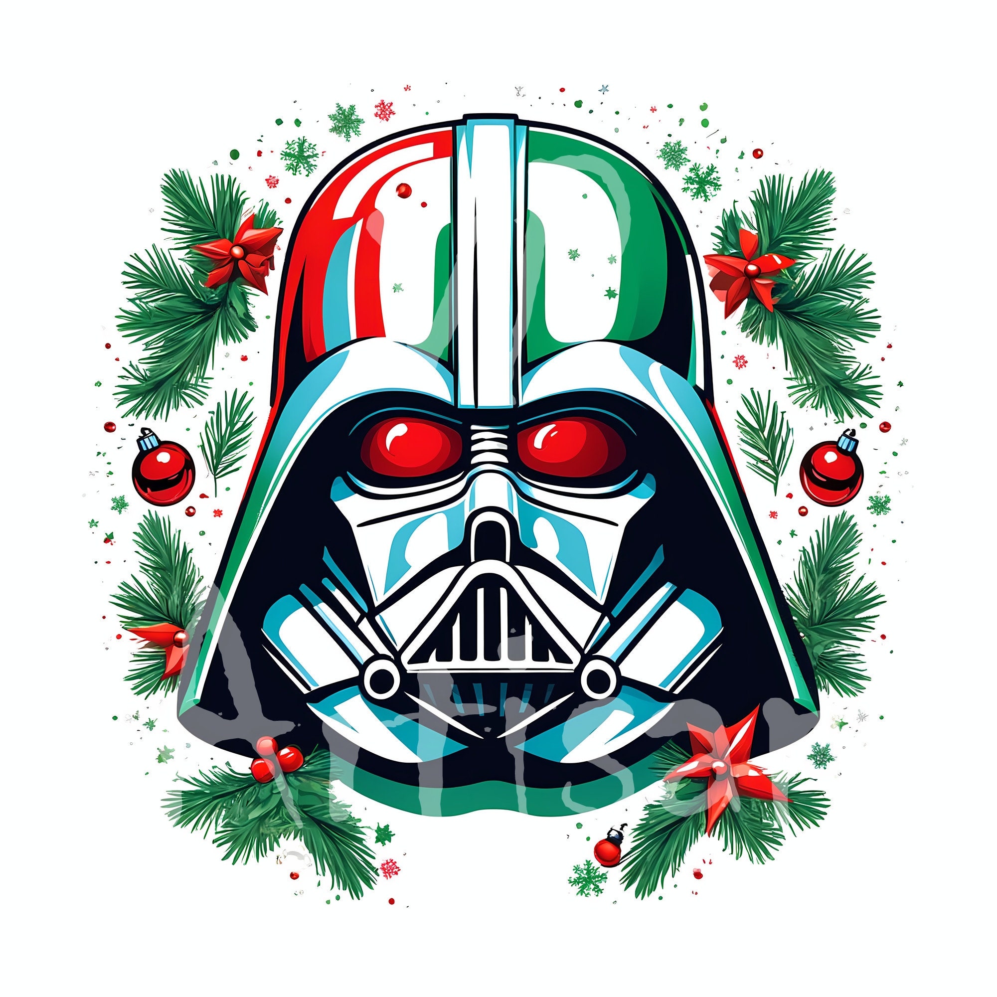 Christmas Star Wars Clipart. Christmas Clipart. Christmas Card Idea