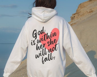 Bible Verse Comfort Colors Hoodie Christian Hoodie Christian Clothing Mental Health Hoodie Christian Merch Christian Clothes Jesus Apparel
