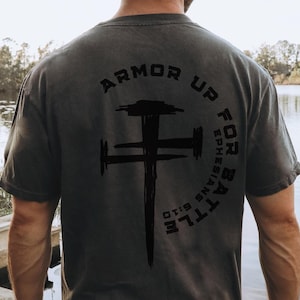Armor Of God Shirt Christian Gym Shirt Gym Pump Mens Christian Shirt Jesus Shirt Christian Clothes Christian Streetwear Christian Men Shirt