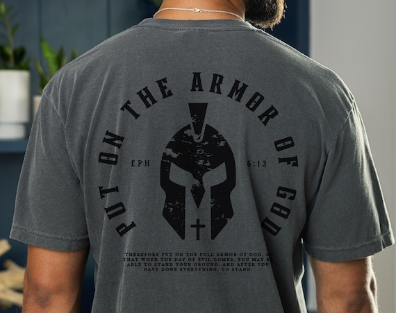Armor Of God Gym Pump Christian Streetwear Christian Gym Shirt Workout Cover Mens Christian Shirt Tactical Christian Men Shirt Jesus Shirt