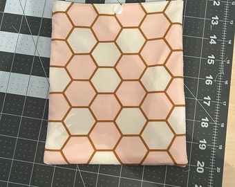 Pink Hexagon Tablet Sleeve