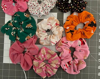 Holiday Collection Scrunchies