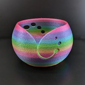 3D gedruckte Garnschale Strickschale Geschenk für sie Geschenk für ihn Stricken Häkeln Garnhalter