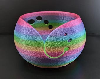3D Gedruckte Garnschüssel: Biologisch abbaubarer Strick-Häkel-Halter