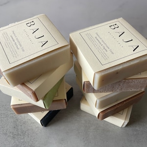Handmade Premium Soap Bars, Gift Box, 5 oz Soap Bars, Artisan Soaps