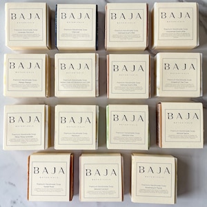 Handmade Soap Variety Pack: Moisturizing Soap Gift Box