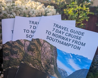 Print - 24 page Norway 7 Day Cruise Guide With Free 10 Page Cruise Planner