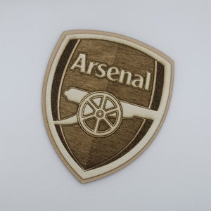 Fantastic ARSENAL Wall Plaque/Sign Crest Mural alternative clubs available image 4