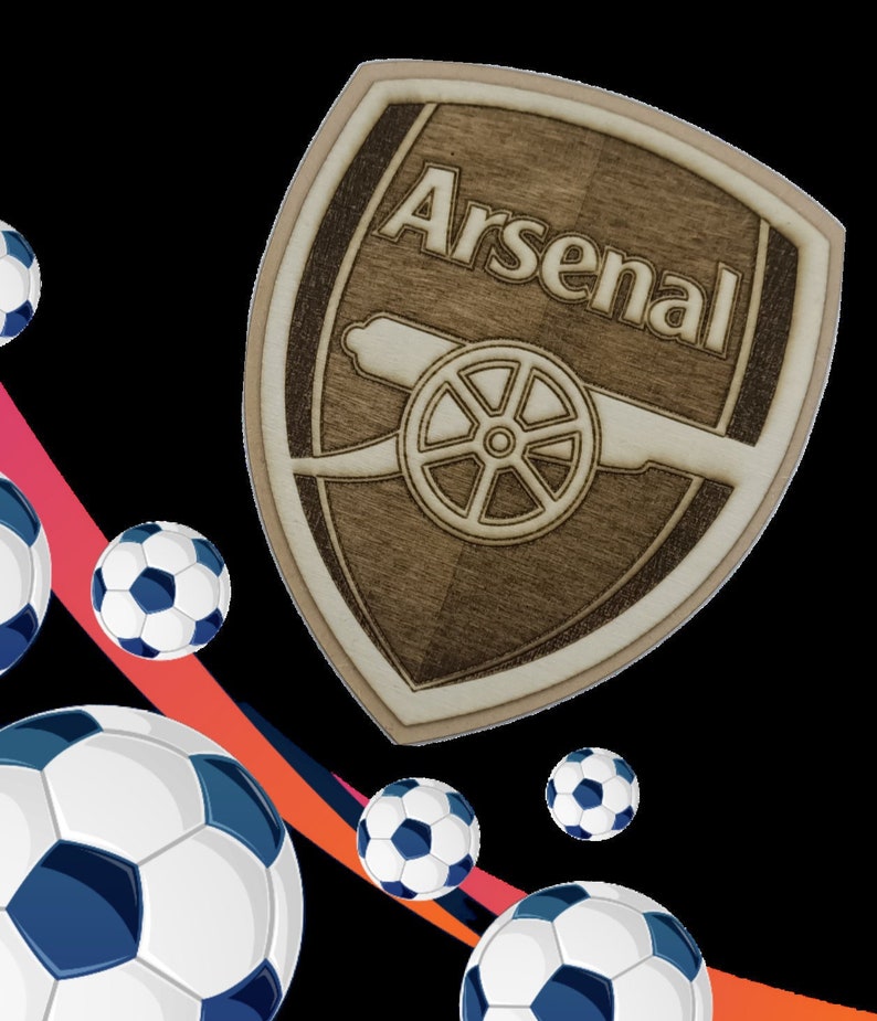 Fantastic ARSENAL Wall Plaque/Sign Crest Mural alternative clubs available image 1