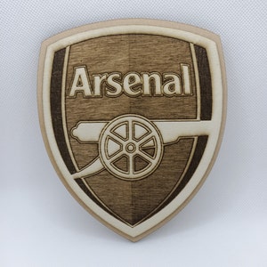 Fantastic ARSENAL Wall Plaque/Sign Crest Mural alternative clubs available image 2