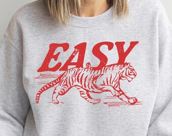 Vintage Distressed Tiger T-Shirt: Grunge Indie Boho Style