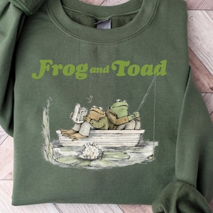Frog Sweatshirt - Etsy