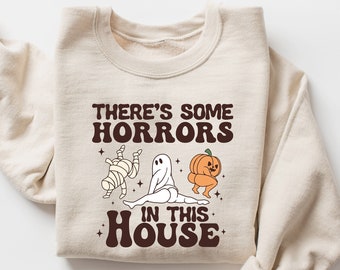Funny Halloween Sweatshirt: Retro Spooky Season Sweater