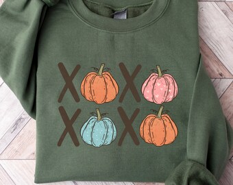 XOXO Sweatshirt, Xoxo Sweatshirt For Woman, Halloween Gift, Cute Halloween Shirt, Sweatshirt and Hoodie