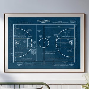 Basketballplatz, Blueprint Plakat, Sport Plakat, NBA Geschenk, Geschenk für Basketball-Liebhaber, Basketballplatz Patent Druck, SOFORTIGER DOWNLOAD