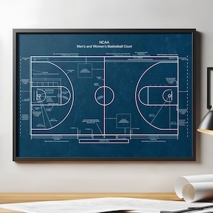2024-25 Basketballplatz, Entwurfsplakat, Sportplakat, NBA Geschenk, Geschenk für Basketball-Liebhaber, Sportfan-Wandkunst, Geschenk für Basketballspieler