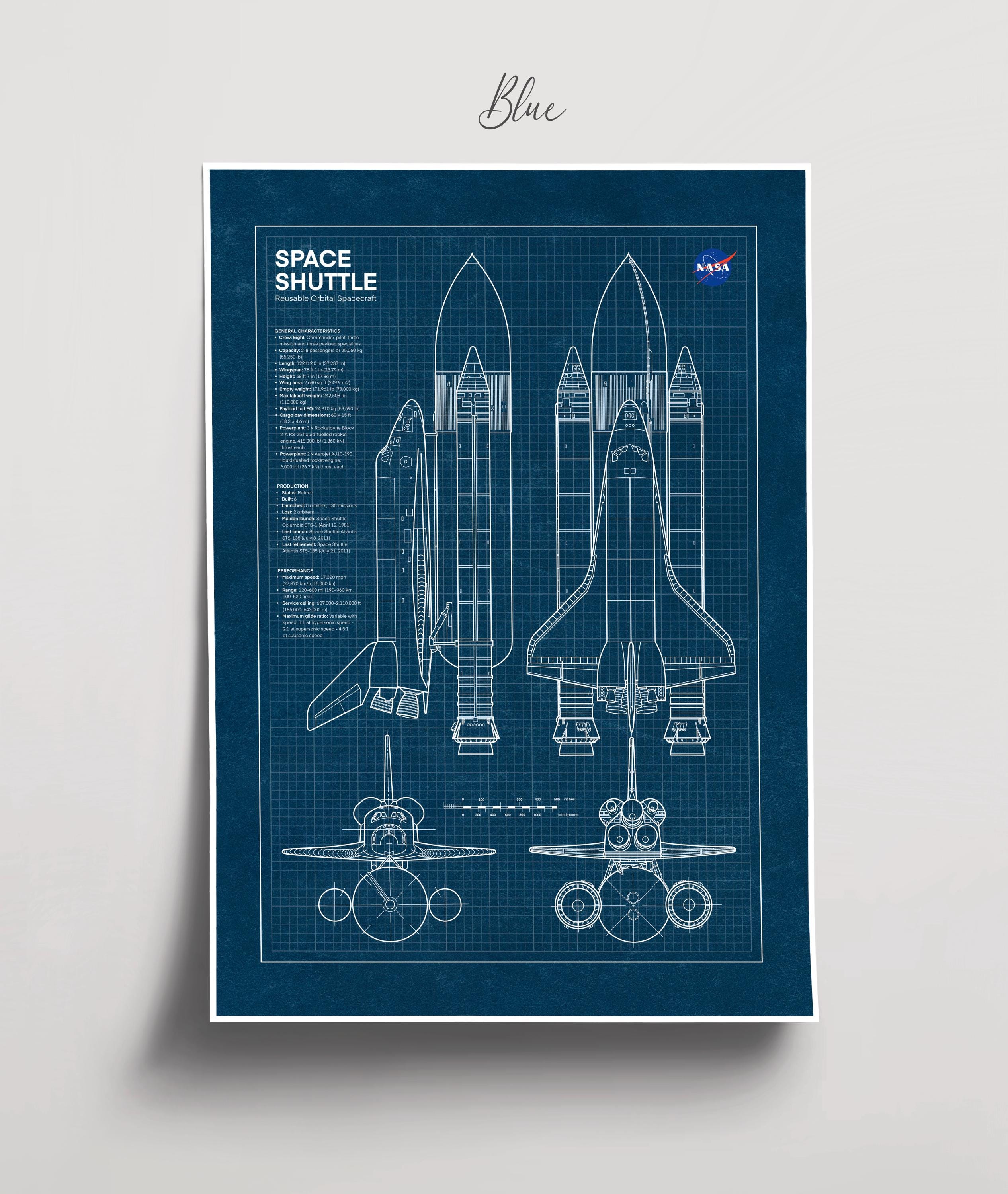 NASA 1980年 スペースシャトル ポスター il_fullxfull.7218661428_g783.jpg