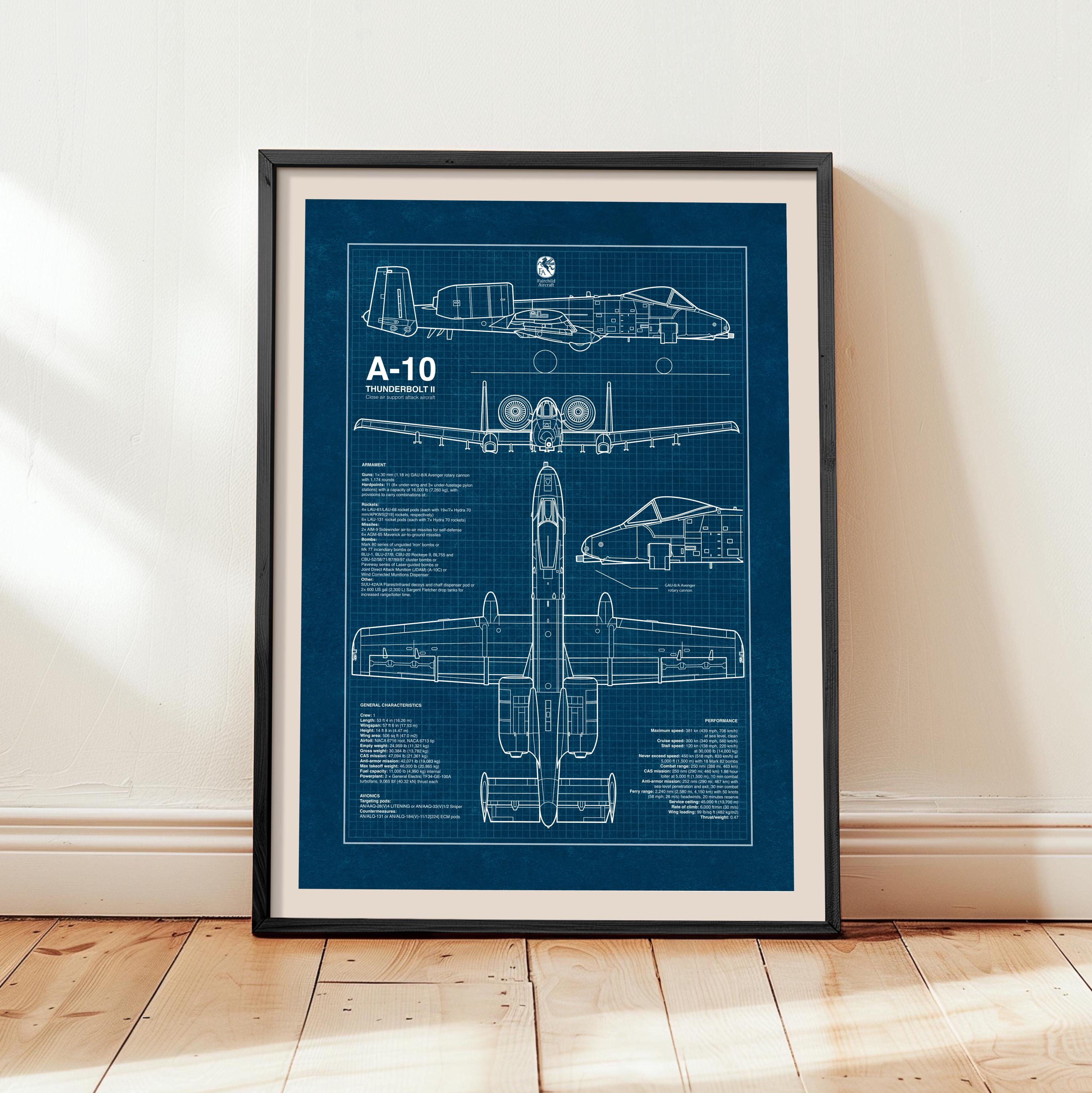 A-10 ウォートホッグの設計図：アメリカ空軍航空技術、軍用ジェット機