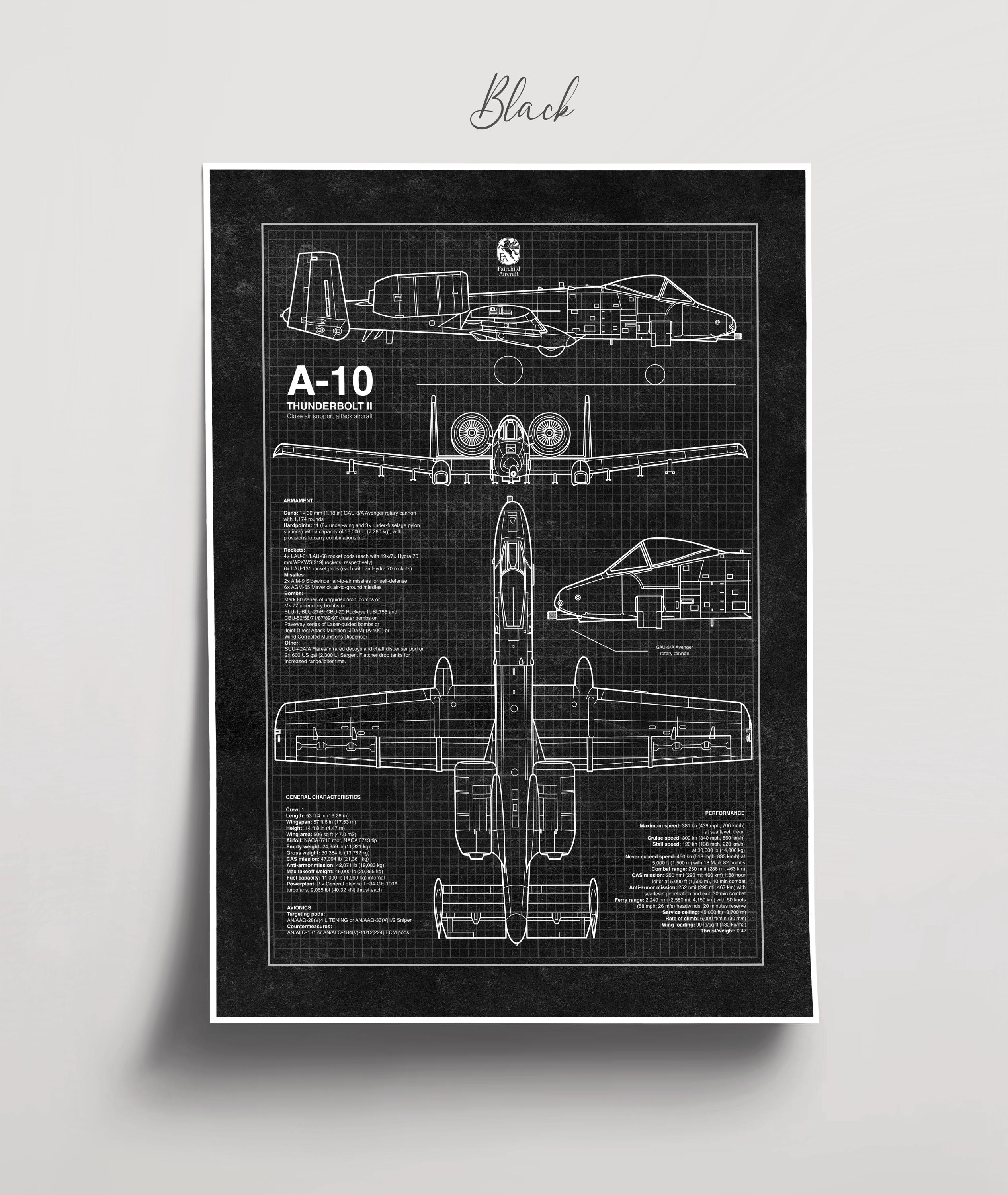 A-10 ウォートホッグの設計図：アメリカ空軍航空技術、軍用ジェット機
