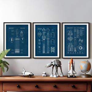 Spacex 3er Set, Entwurf, Raumschiff, Falke Schwer, Spacex Poster, Weltraum-Thema Geschenk, Crew Dragon, Spacex, Luft-und Weltraum Geschenk, Astronomie Geschenk